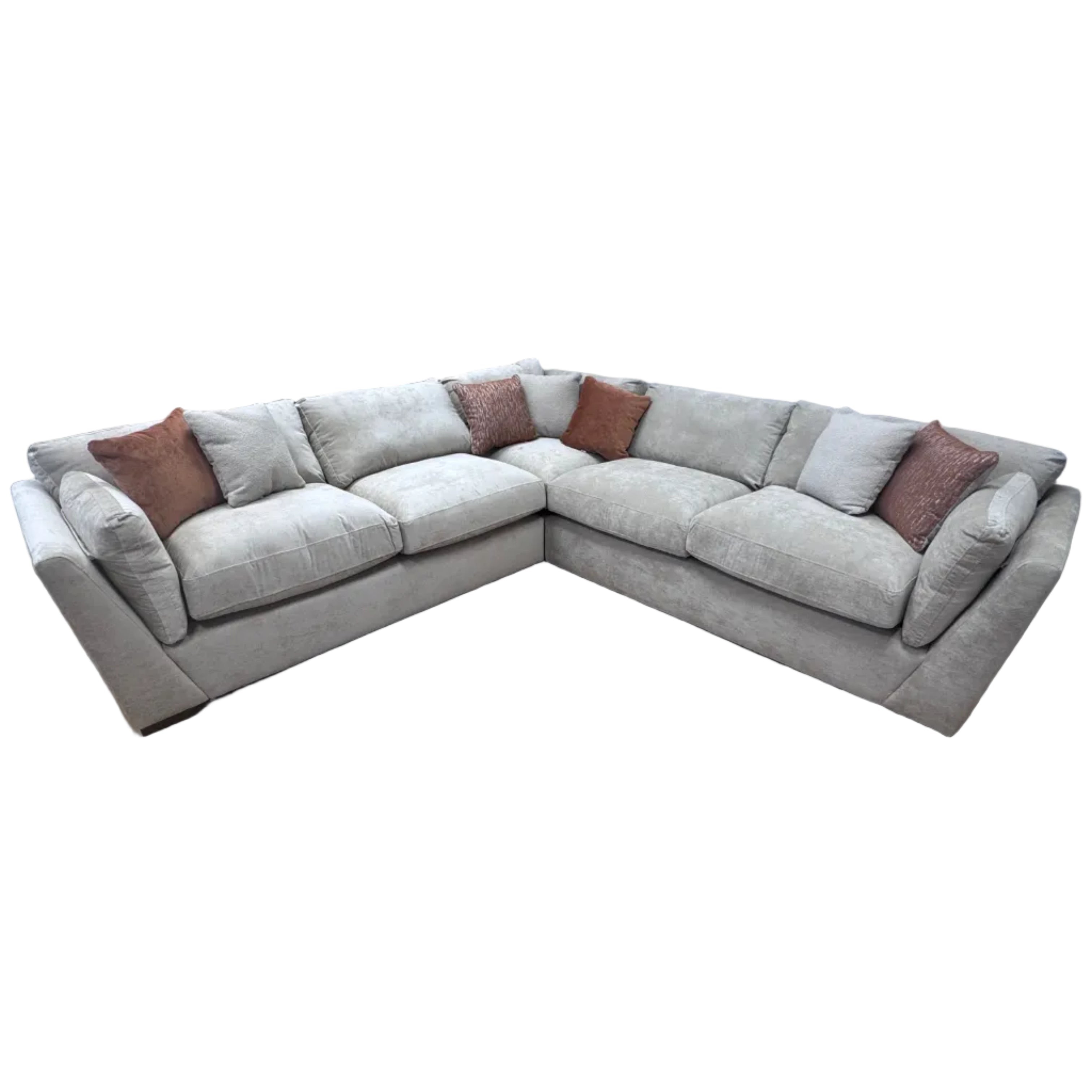Phoenix 2 corner 2 (3 piece) corner sofa in Kingston Beige fabric