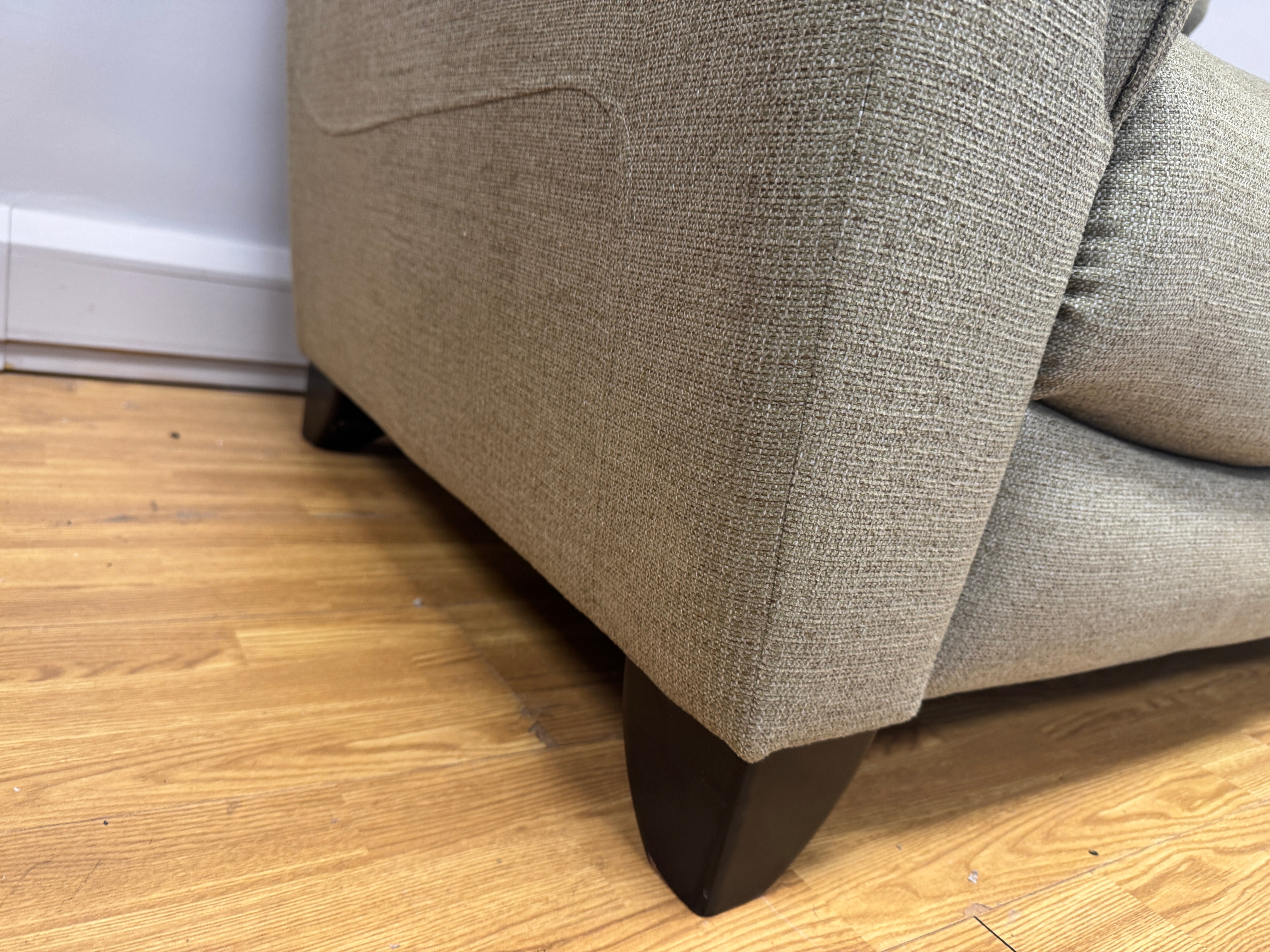 Parker Knoll Manhattan pair of matching armchairs and matching storage footstool