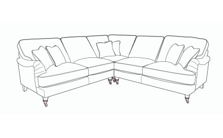 Ballina 2 corner 2 group sofa (equal sided corner)