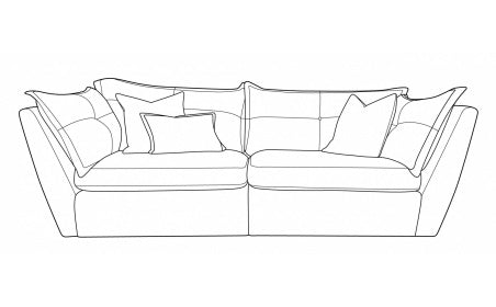 Sligo 2 seater split sofa