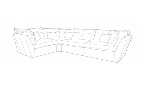 Sligo 2 corner 1 sofa group (left or right sided corner sofa)
