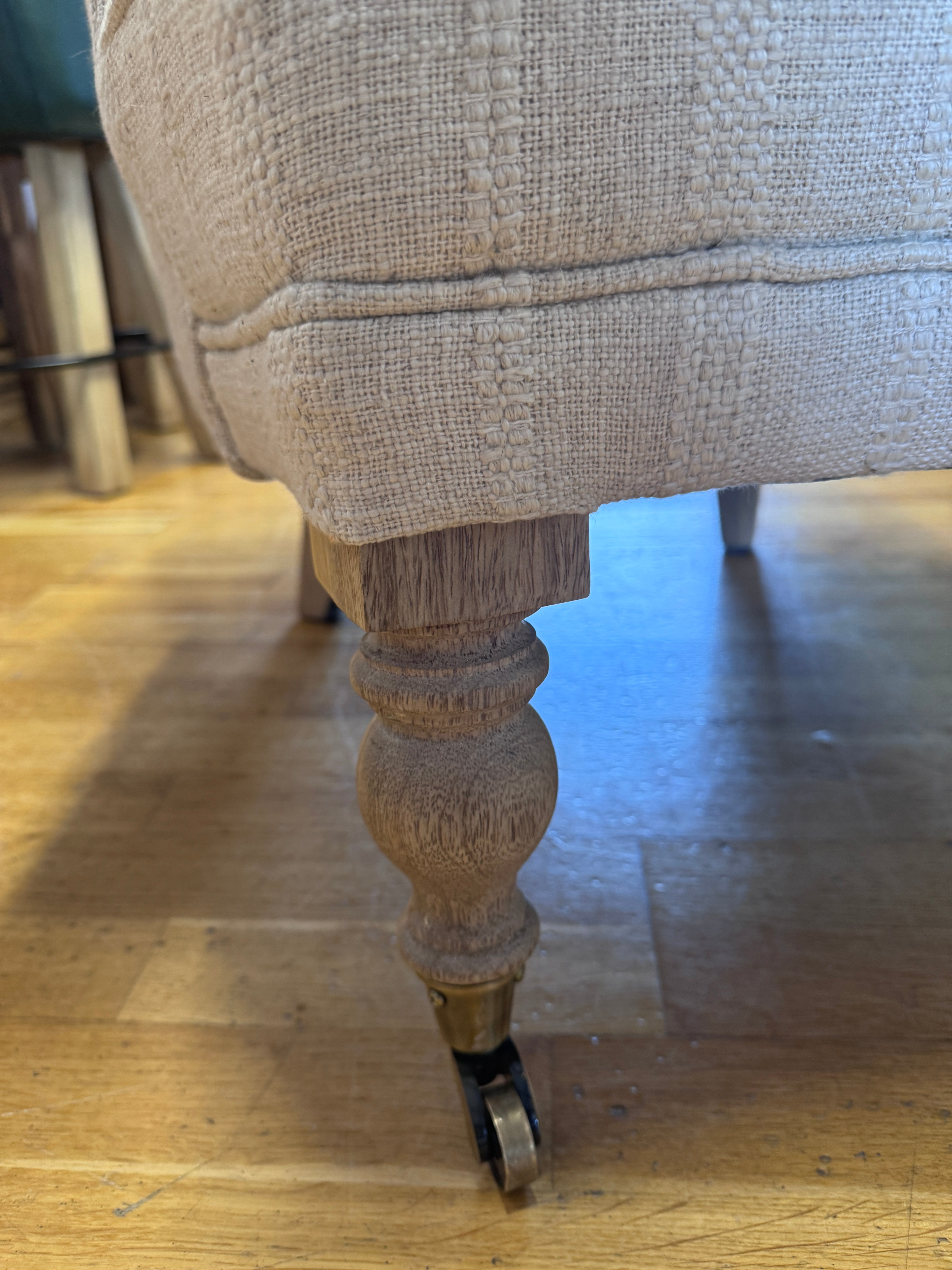 Nkuku Kiana linen accent chair
