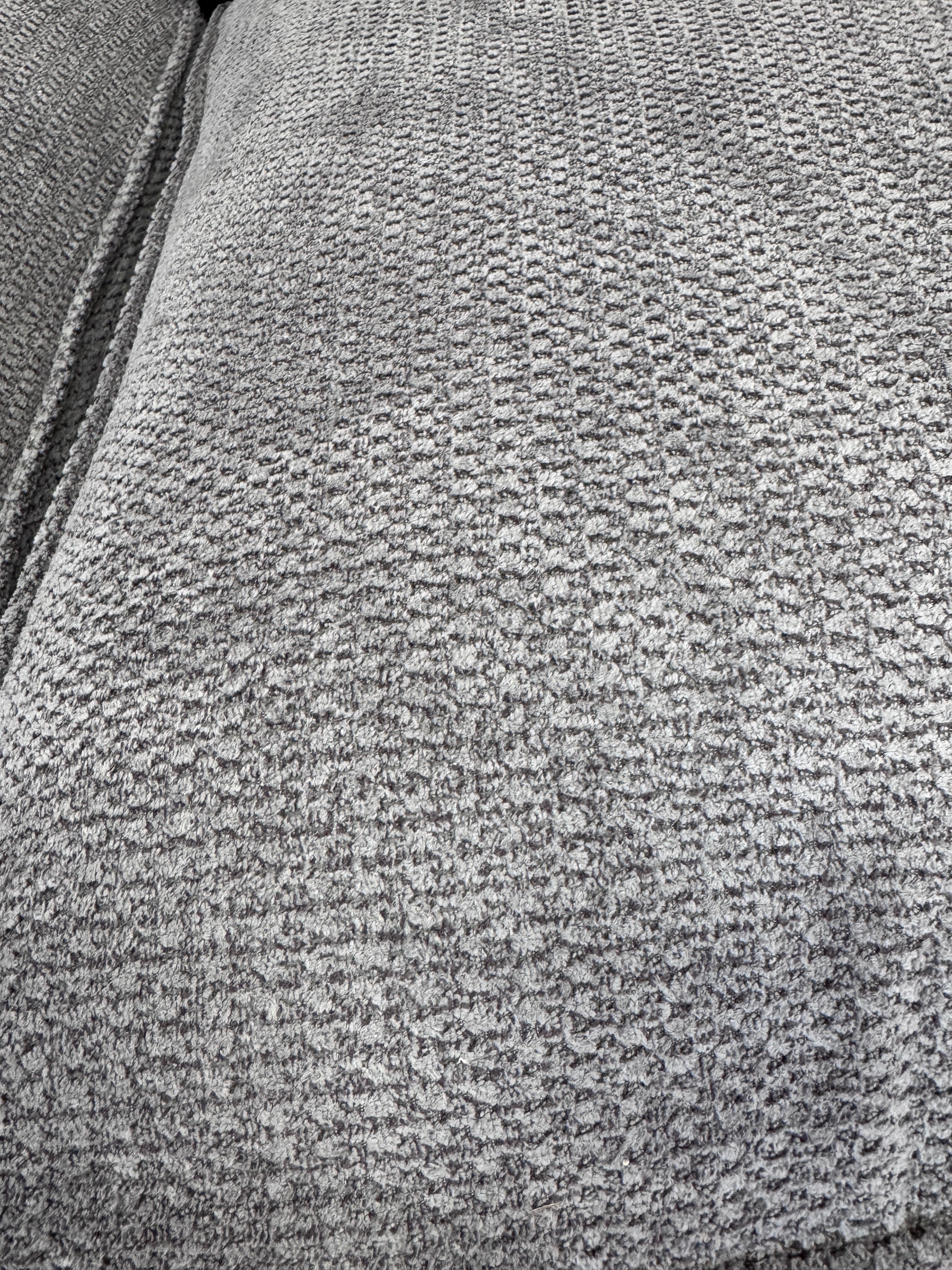 Dexter 3 seater standard back sofa in Rich Charcoal fabric