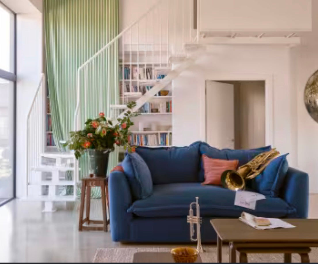 Nkuku Kiana linen accent chair