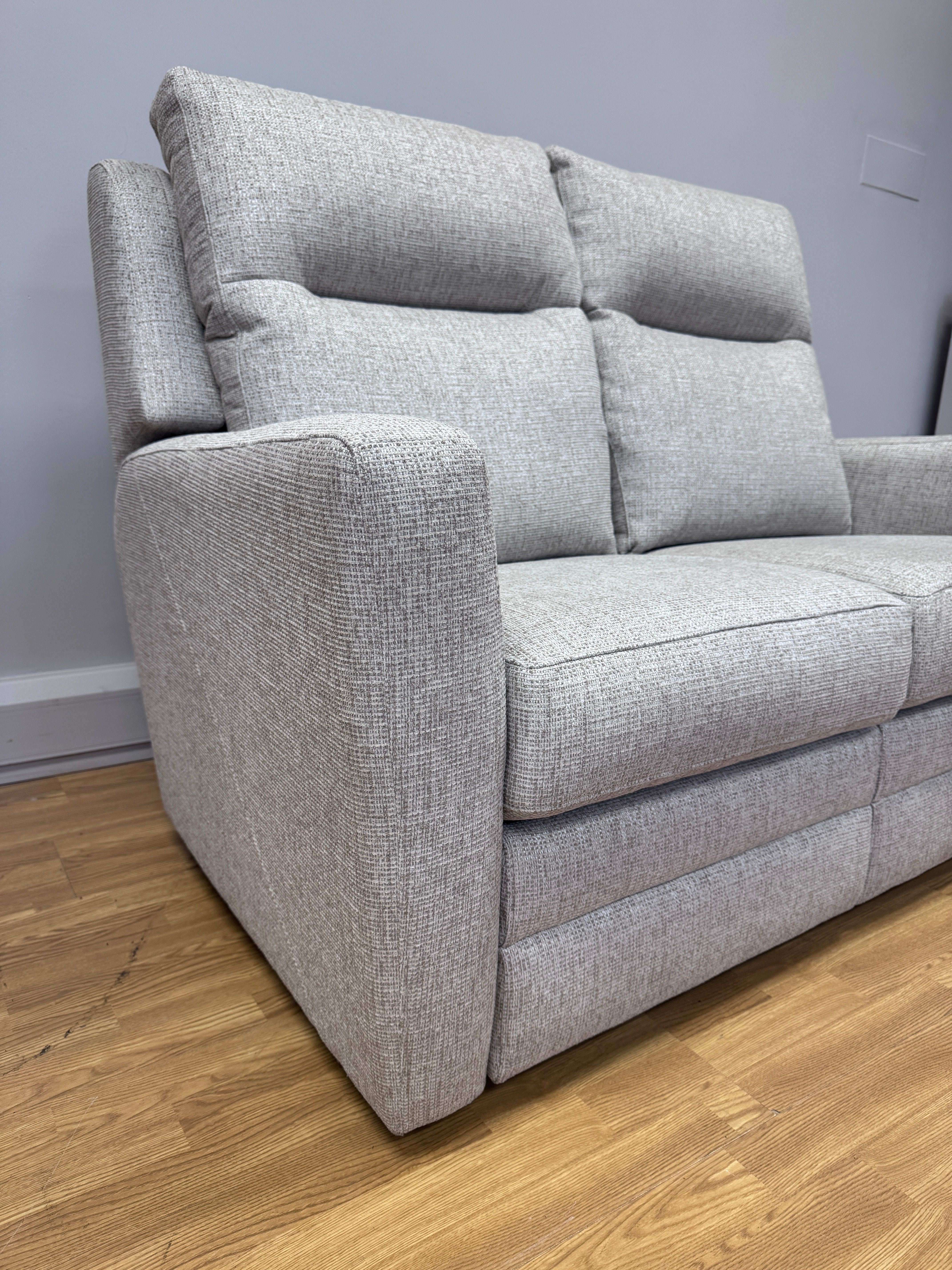 Parker Knoll Chicago 2 seater sofa in natural mix weave fabric