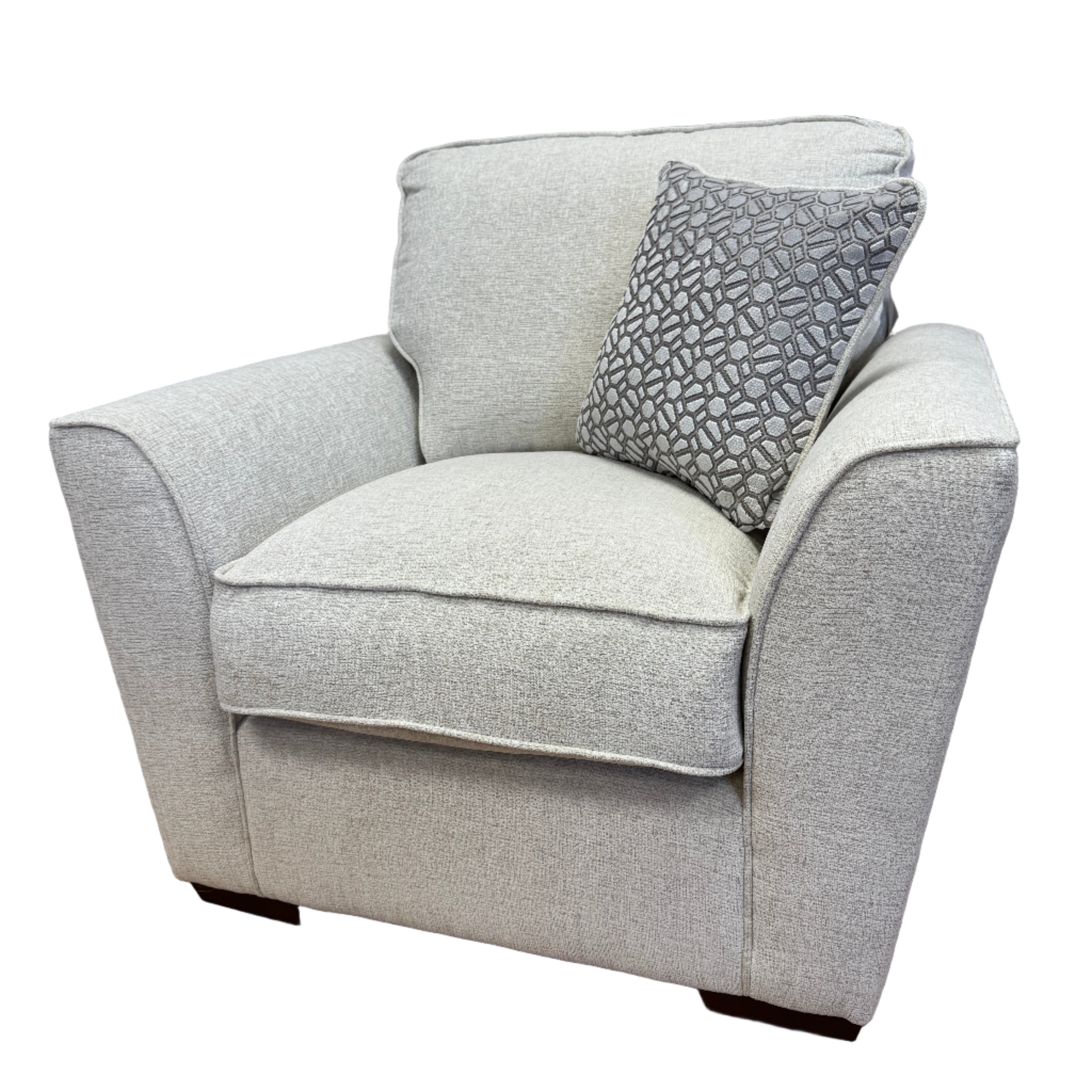 Fantasia Armchair in Lassie Linen fabric