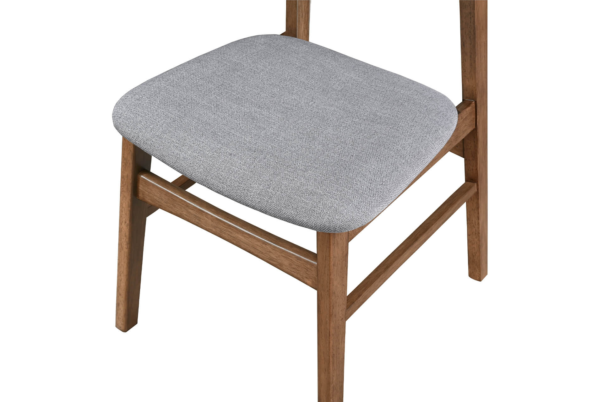 Ayla padded seat wooden dining chair