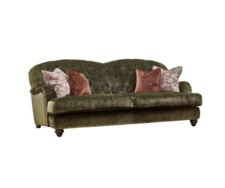 Derry 2 seater button back sofa