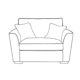 Foxford Loveseat Standard Back ONLY