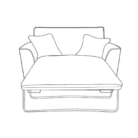 Foxford Loveseat sofa bed Standard Back ONLY