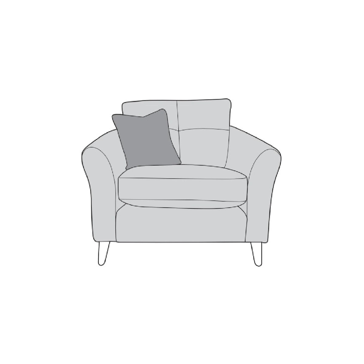 Molly Armchair - Standard Back Only