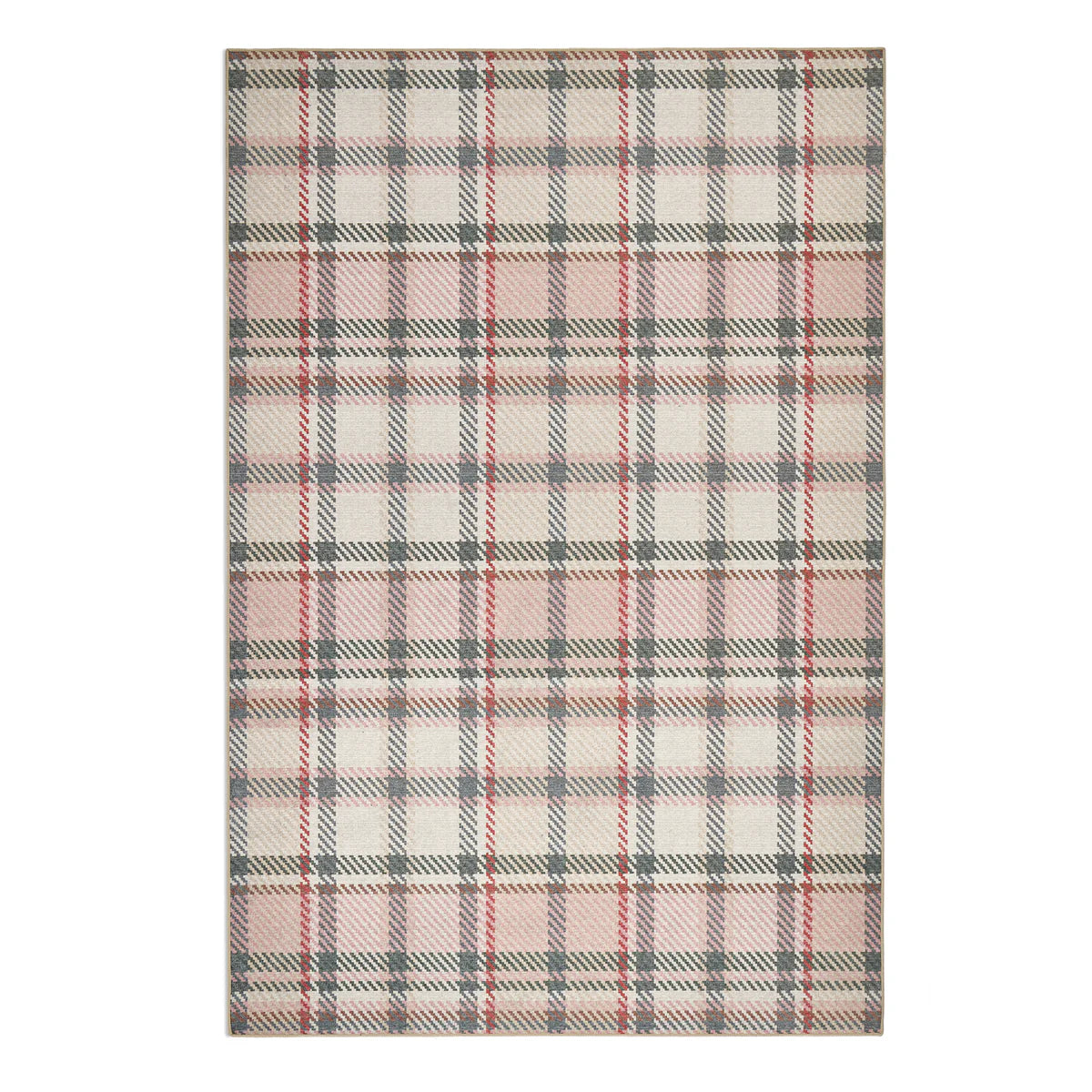 Eco-Washable Rug Heritage Collection in Isla Plaid (4 sizes available)