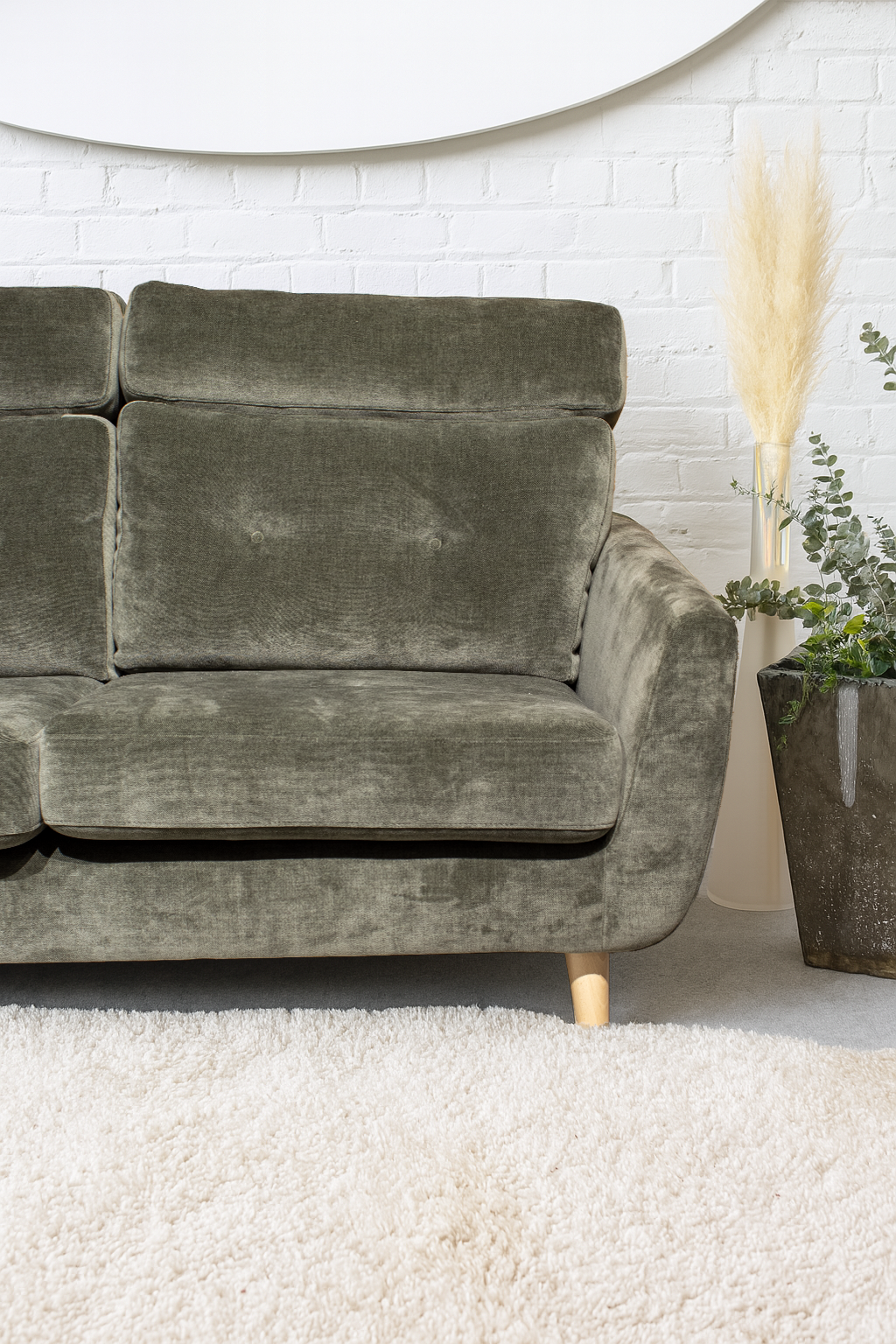 Sala high back small sofa