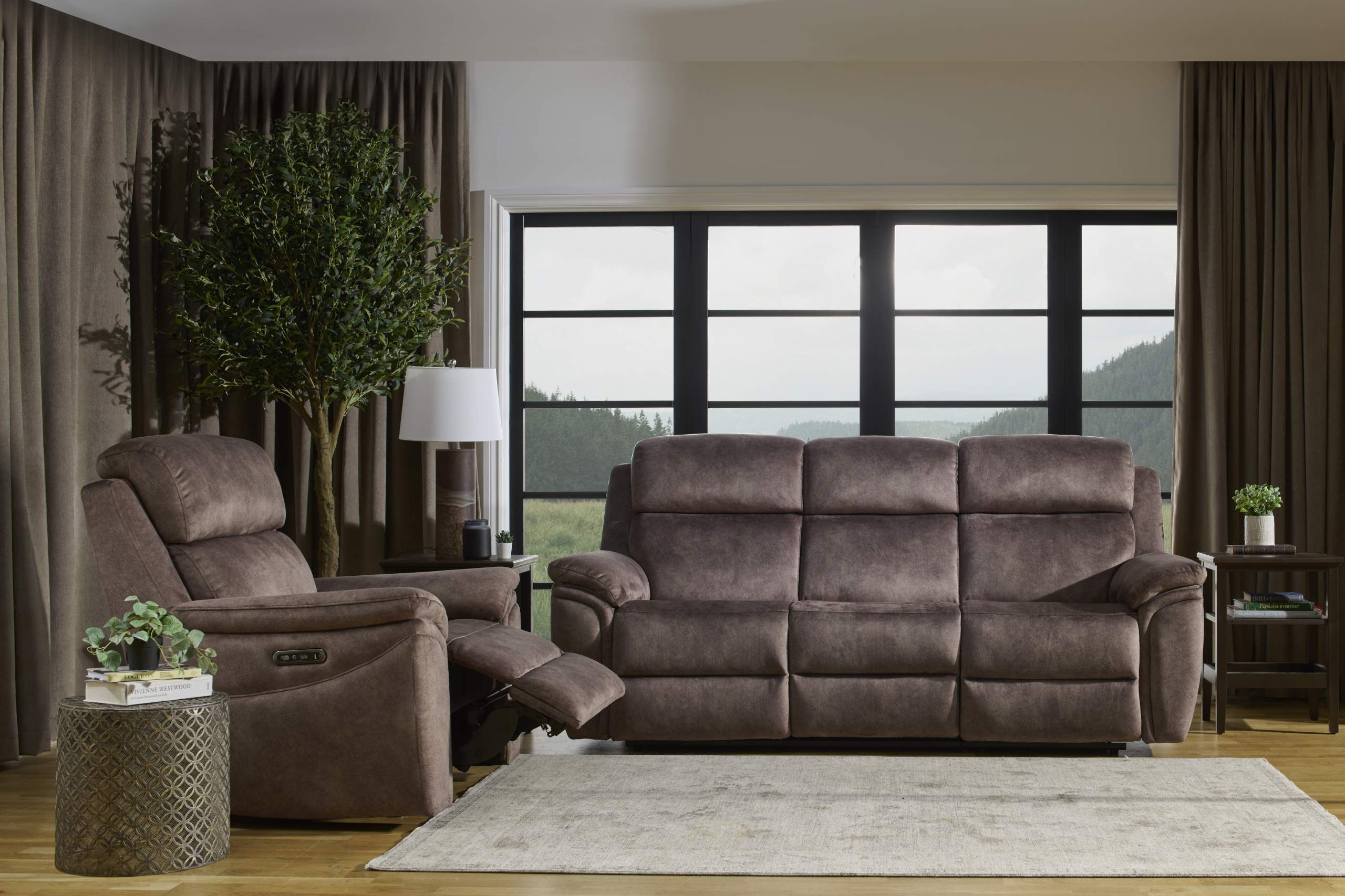 Taurus 2 seater Power Reclining Sofa
