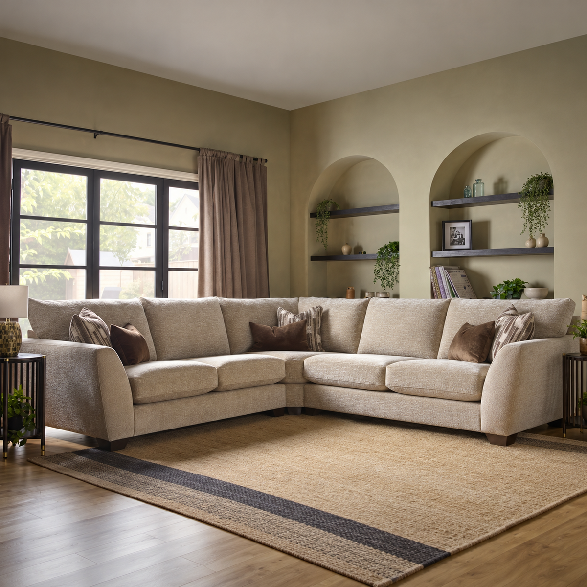 Mala 2 corner 2 sofa group (equal sided corner)
