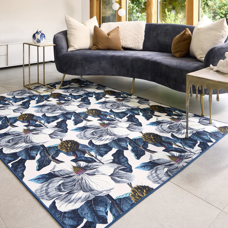 Eco-Washable Rug Signature Collection in Magnolia Garden (4 sizes available)