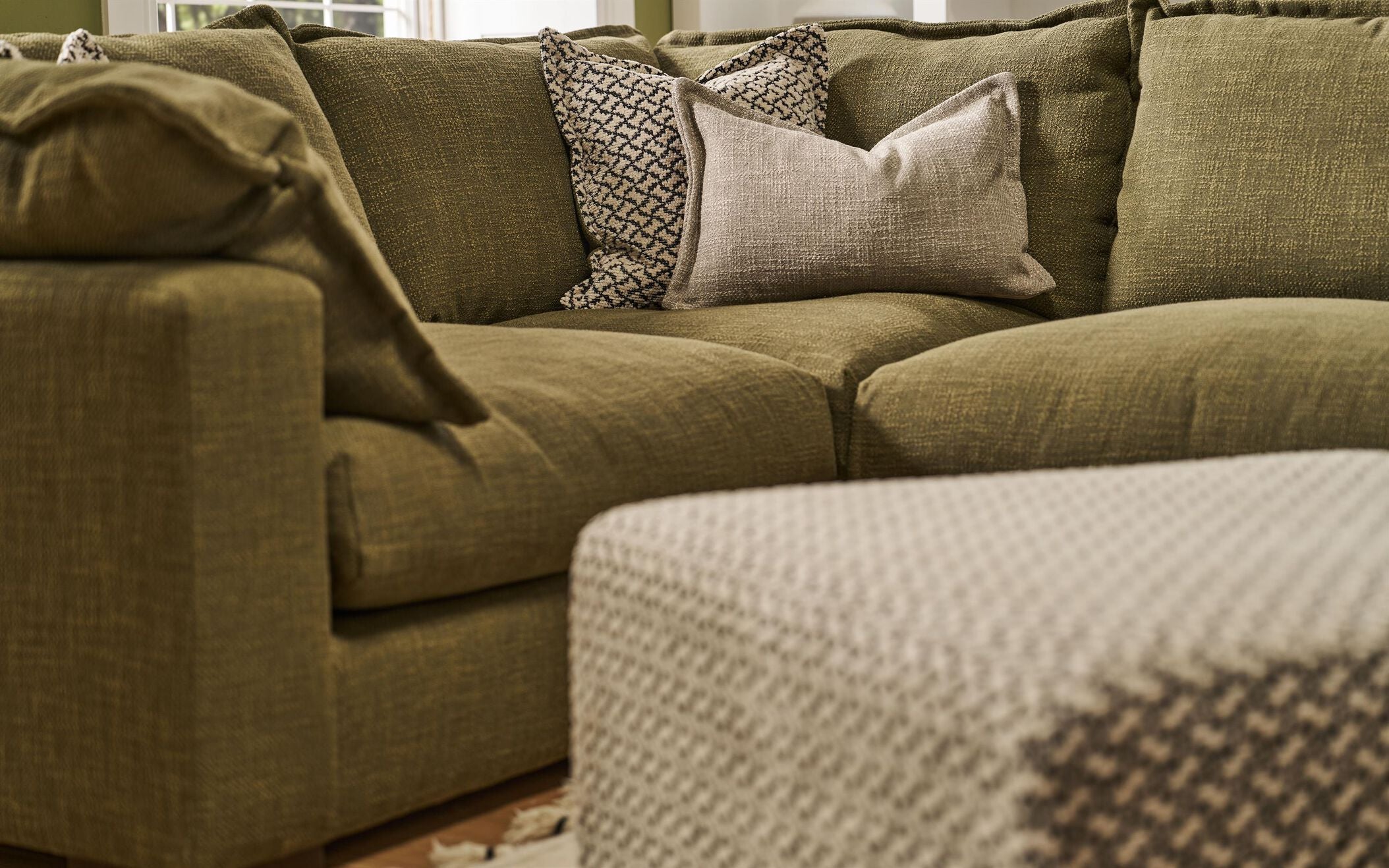 Lennox 4 piece modular sofa group (left or right facing corner sofa)