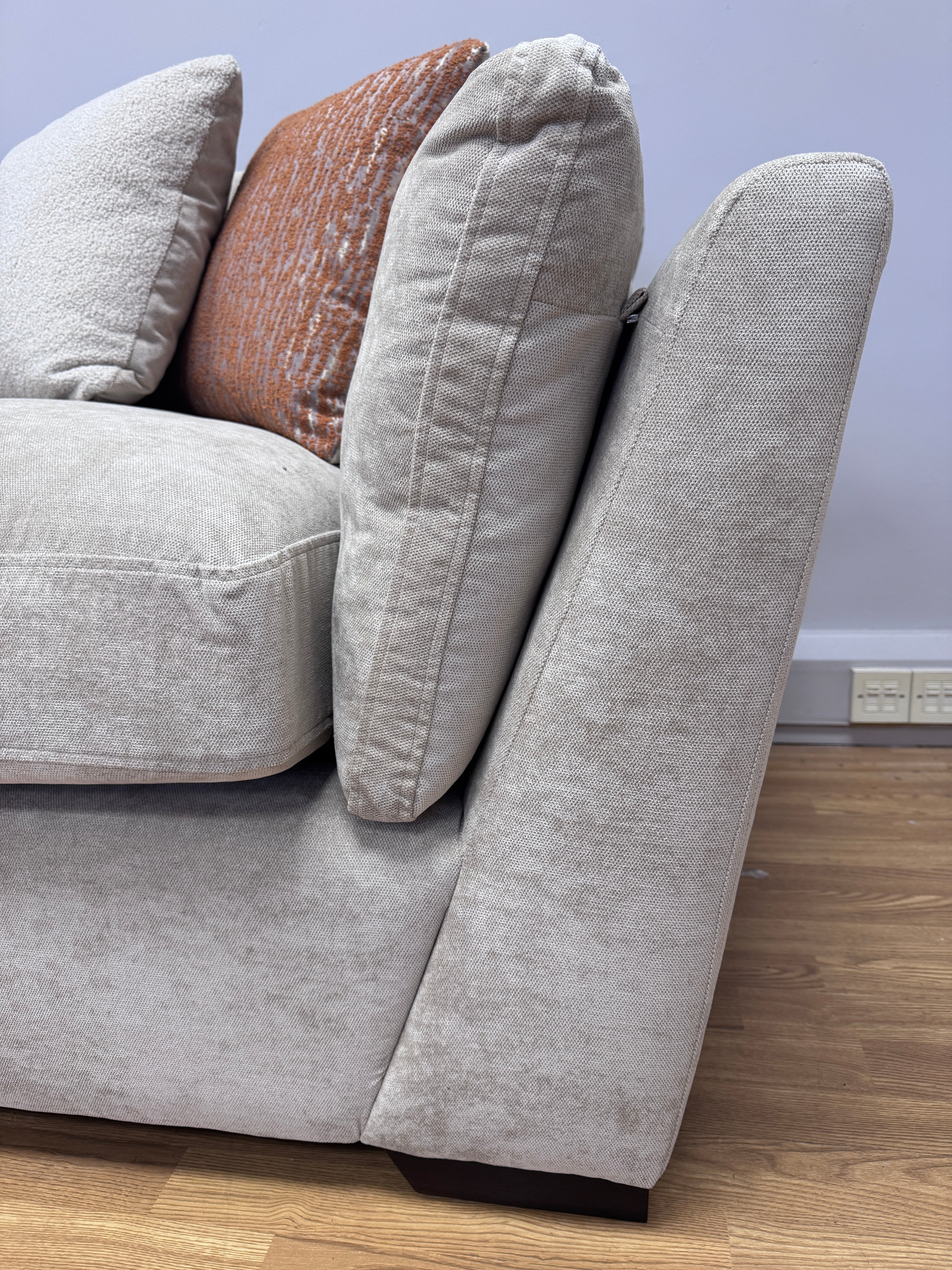 Phoenix 2 corner 2 (3 piece) corner sofa in Kingston Beige fabric