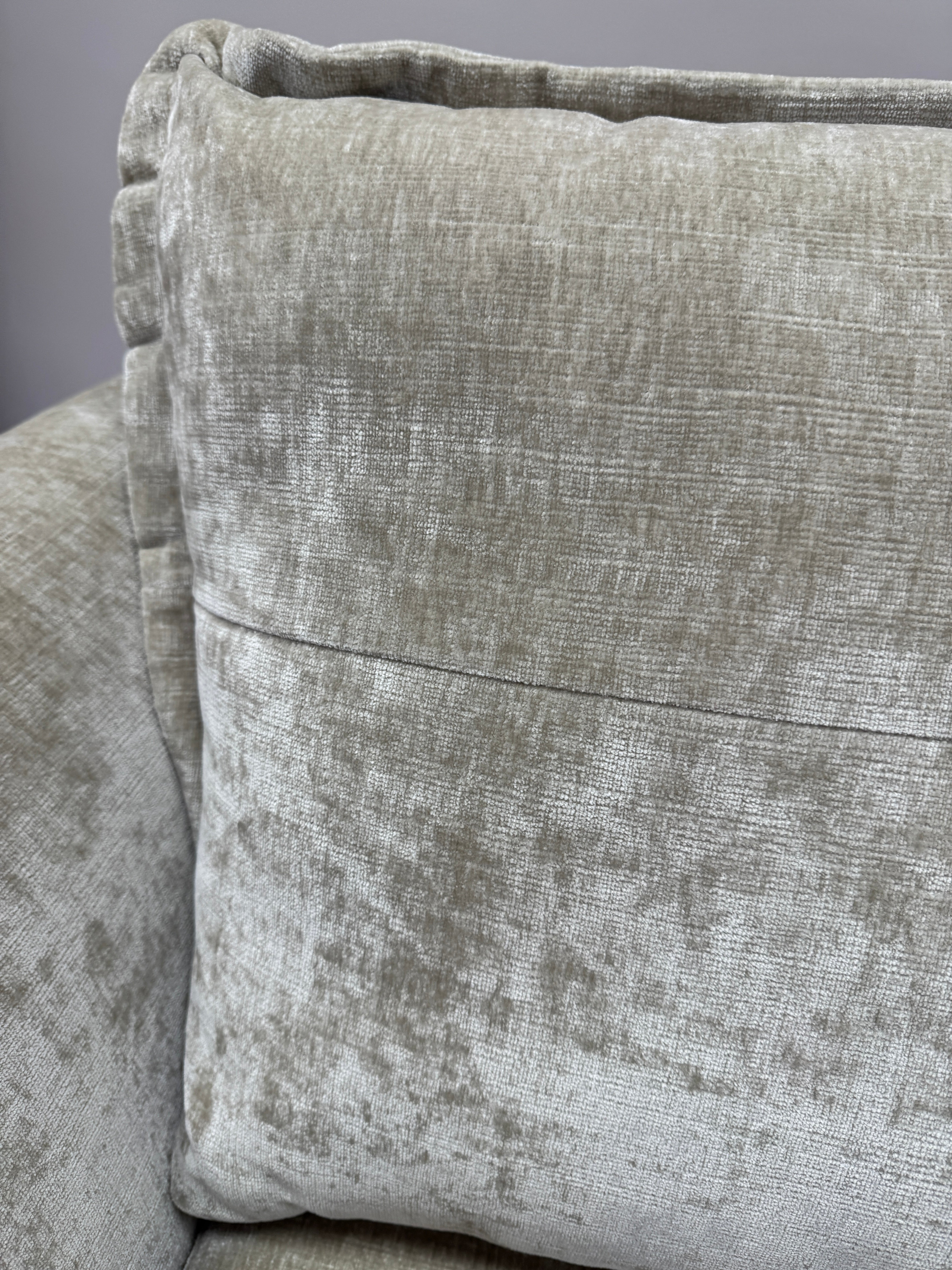 Sofology Portobello armchair in Celine Husk chenille fabric