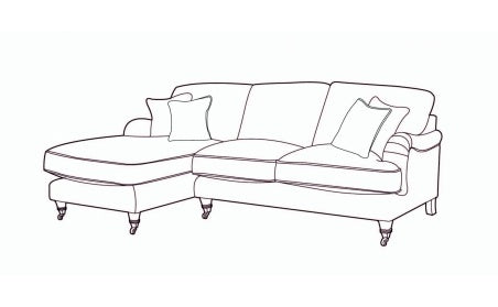 Beatrix chaise sofa (left or right facing)