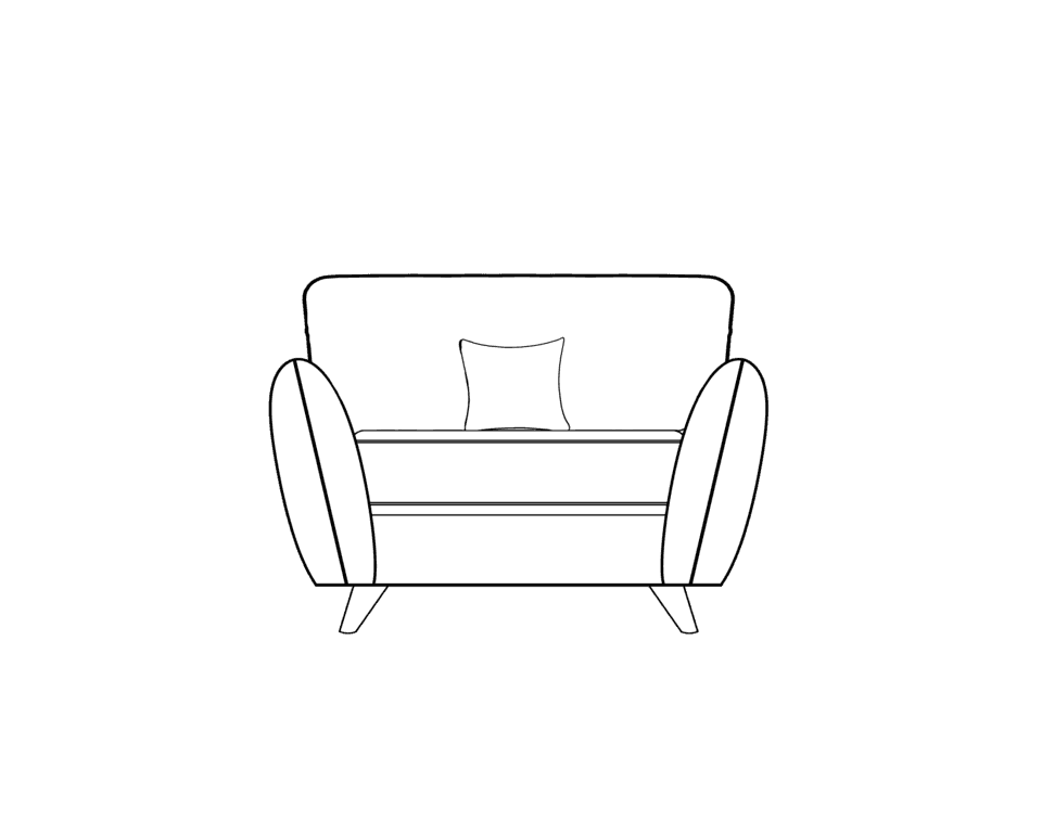 Perth loveseat