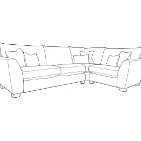 Mala 2 corner 1 sofa group (left or right facing corner)