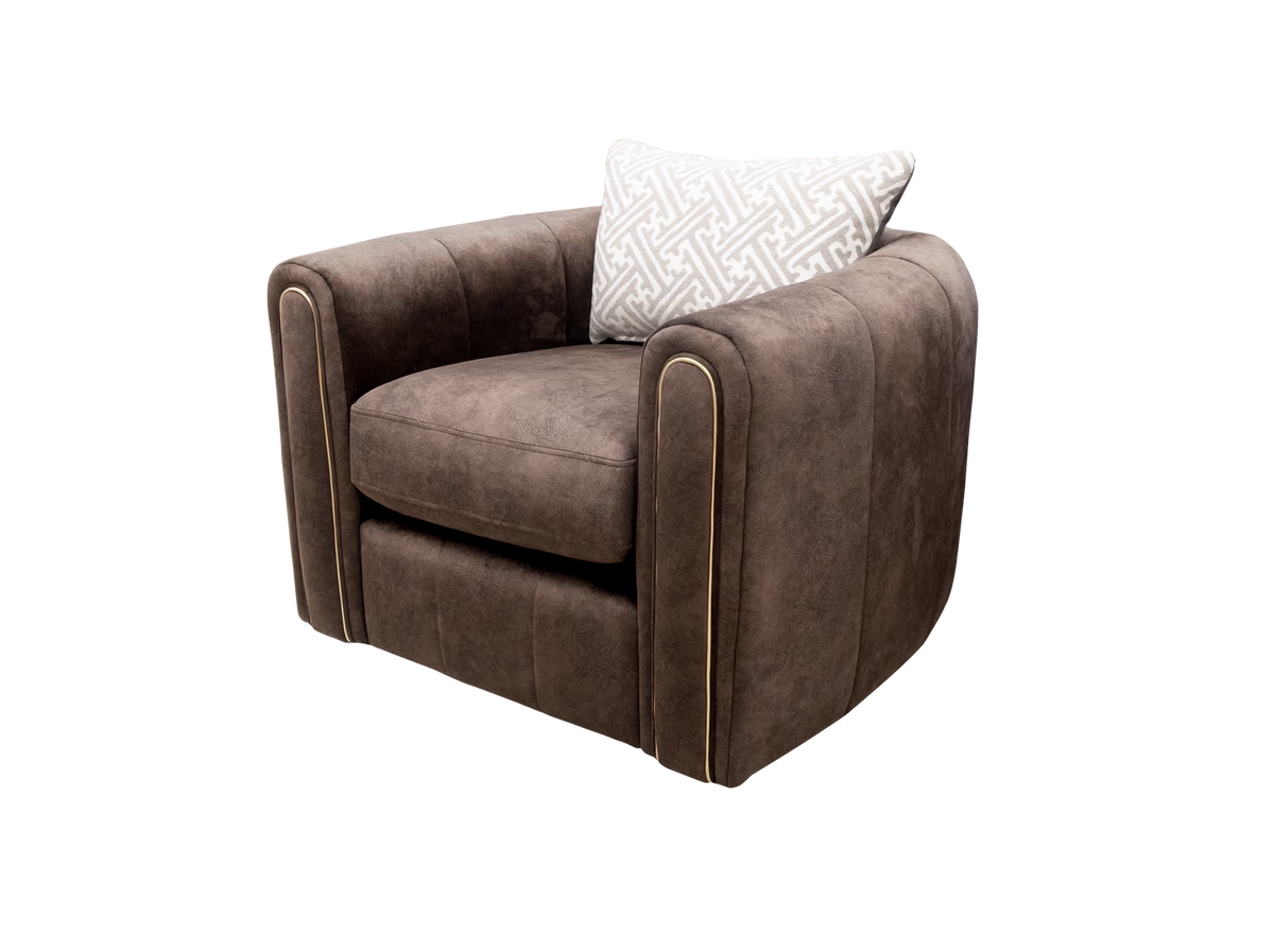 Glamour Swivel Accent Chair