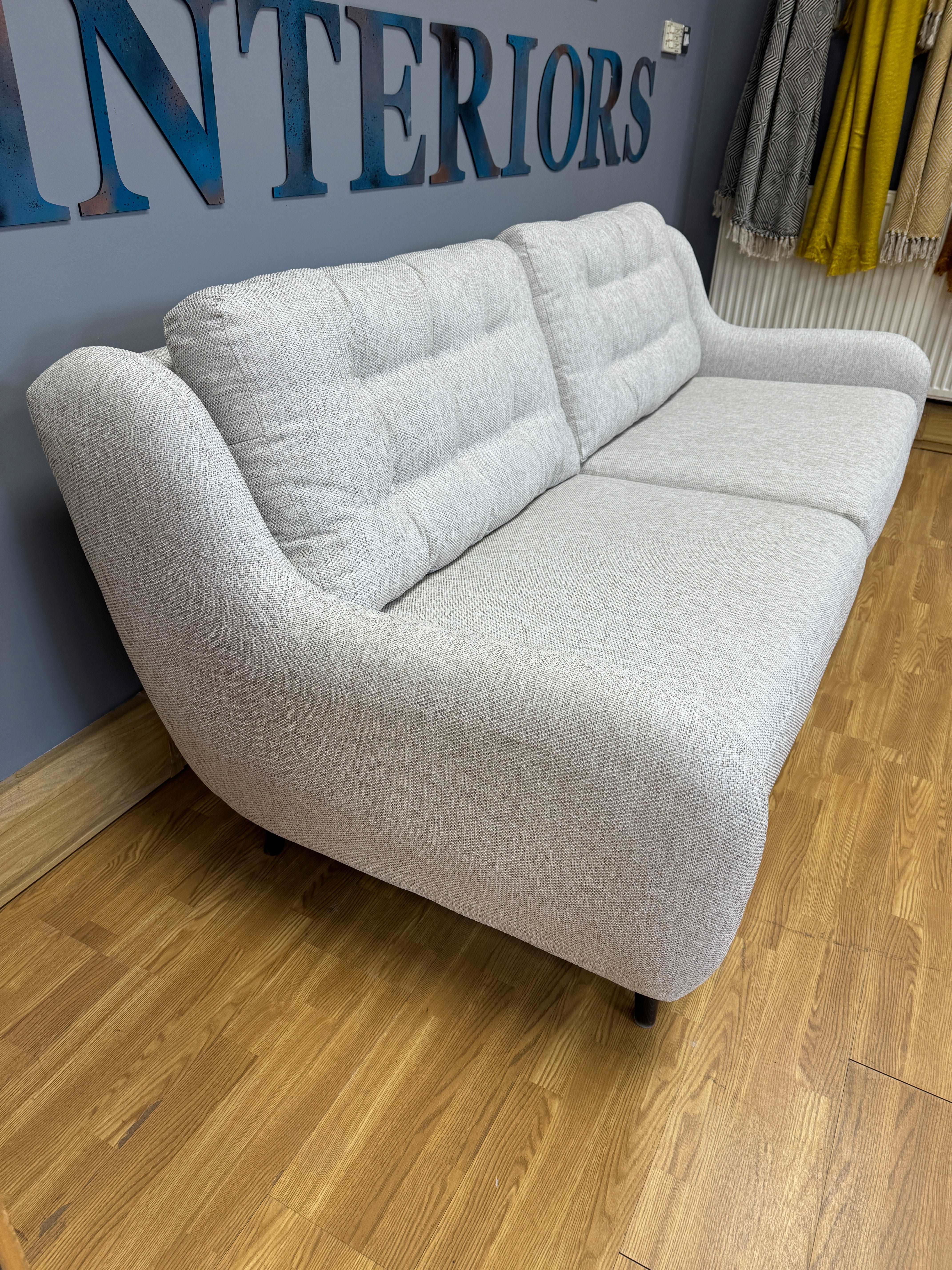 Camden 4 seater sofa standard back in linen mix weave fabric