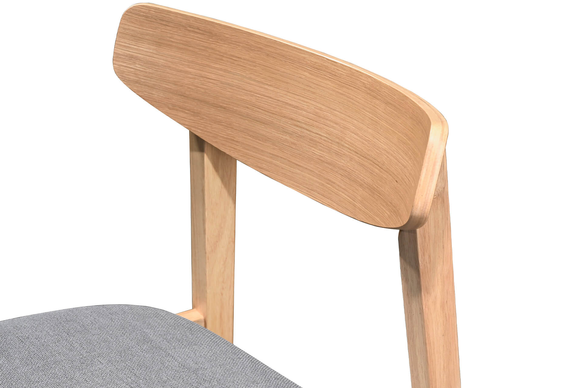 Ayla padded seat wooden dining chair