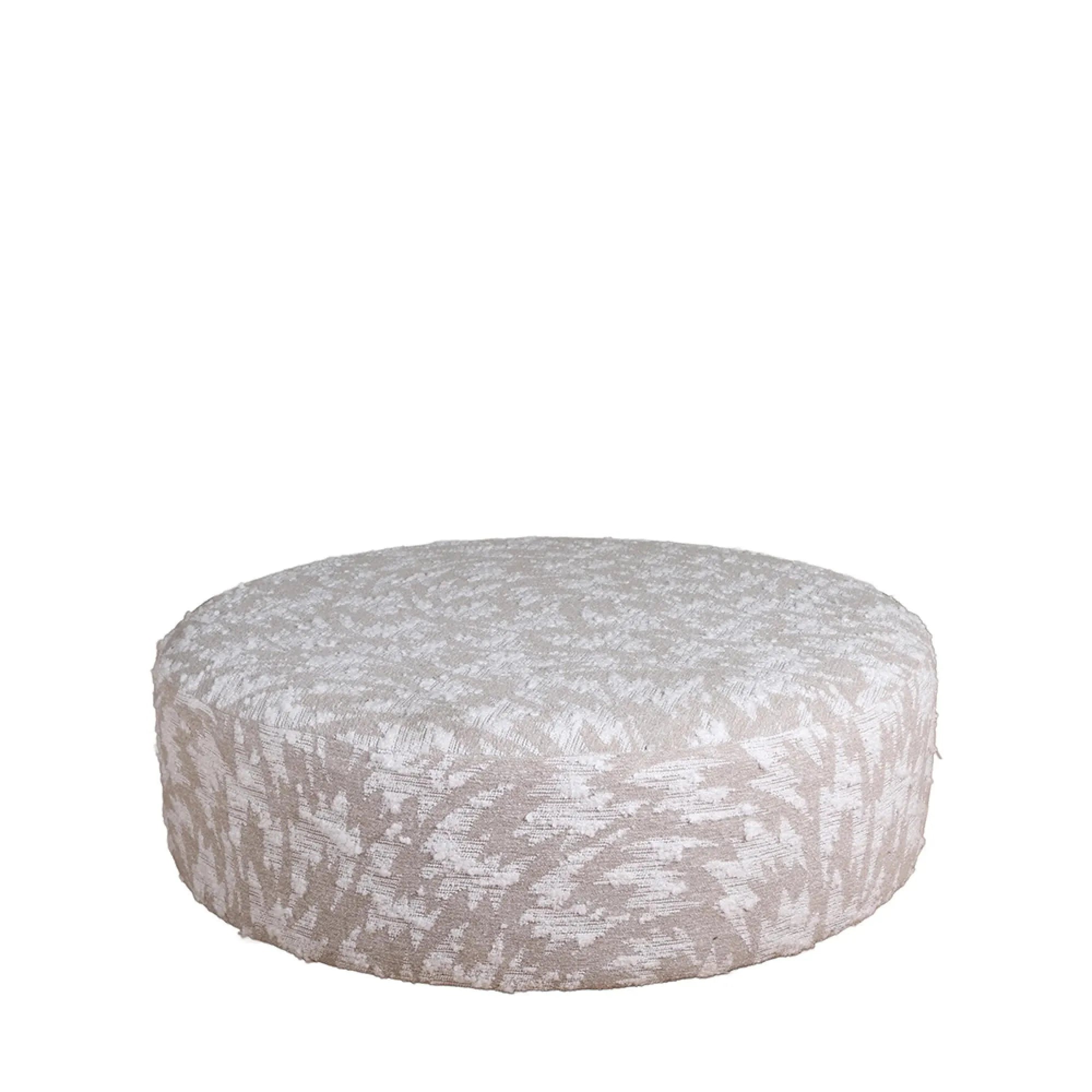 Logan Large Round Footstool (Swivel Base)