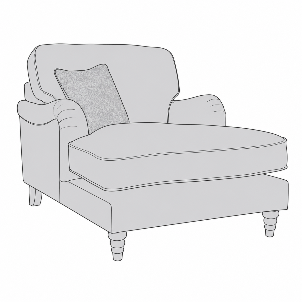 Beatrix lounger chair