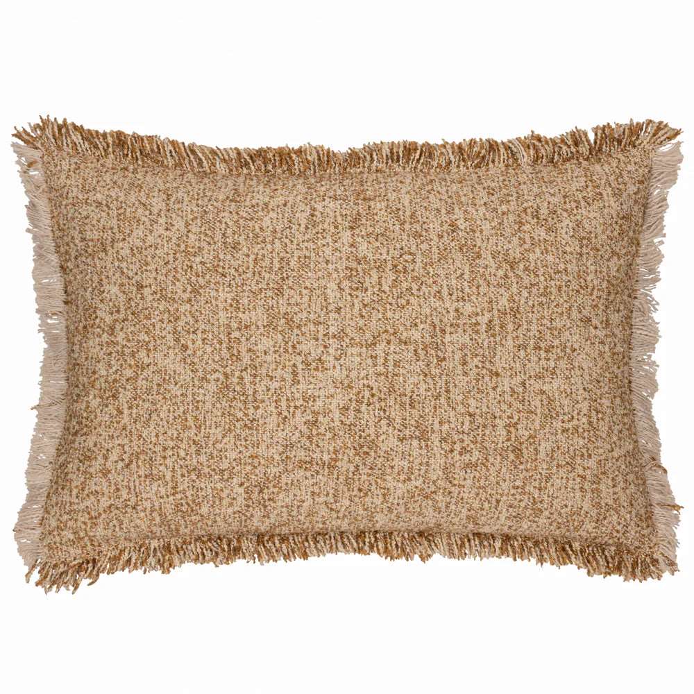 Doze dual tone luxury boucle cushion in Biscuit 40 x 60cm