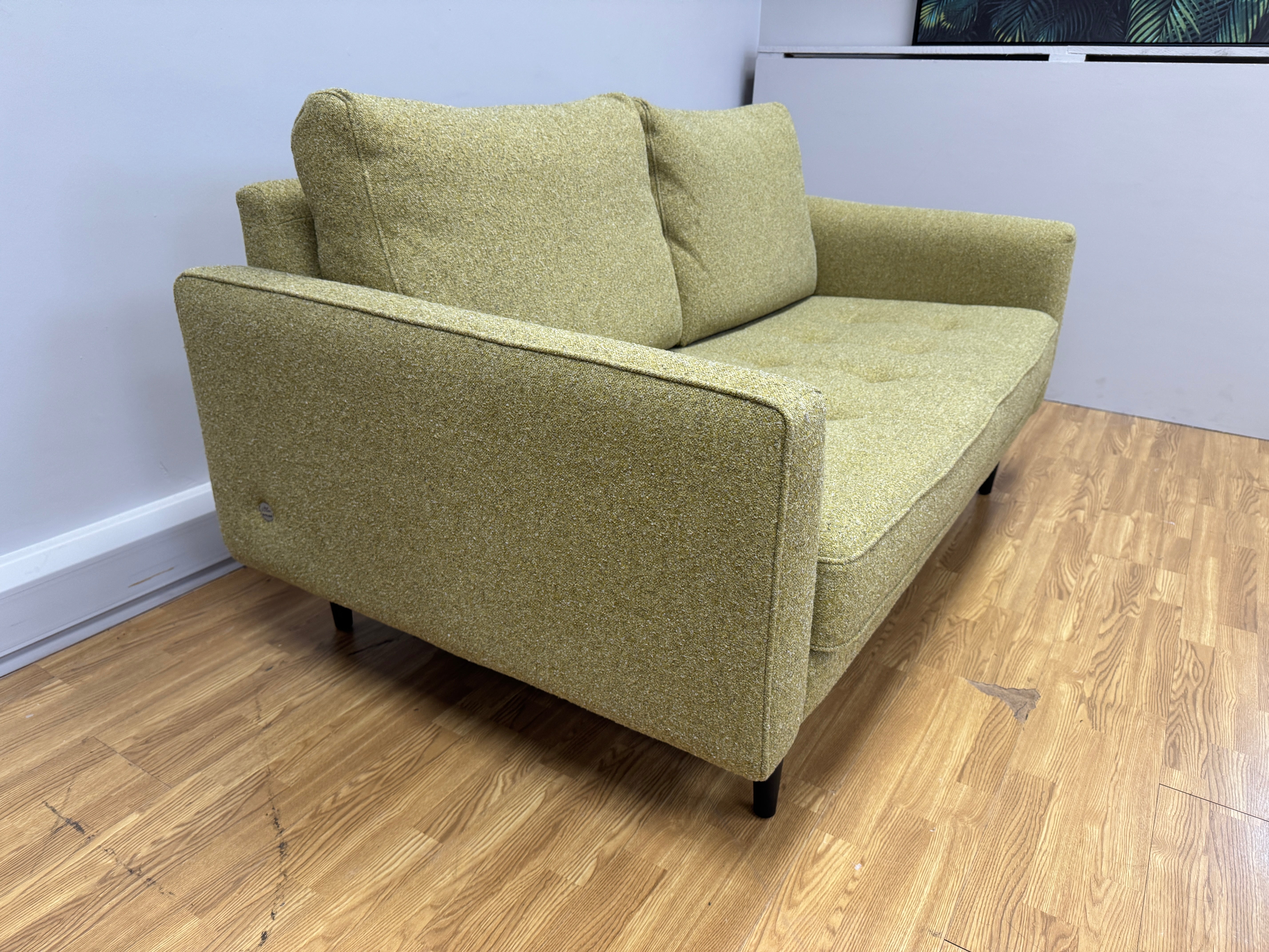 Jay Blades x G Plan Ridley 2 seater sofa in Citrus tweed mix fabric