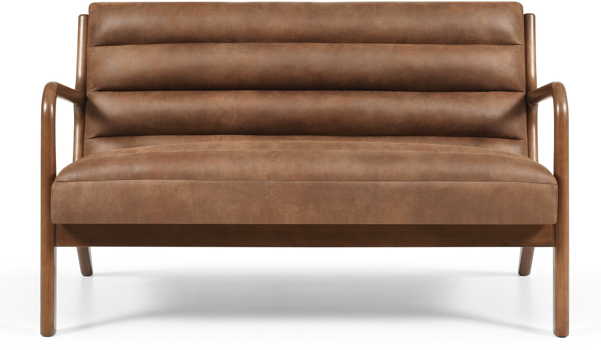 Inca 2 seater sofa / loveseat with Walnut frame