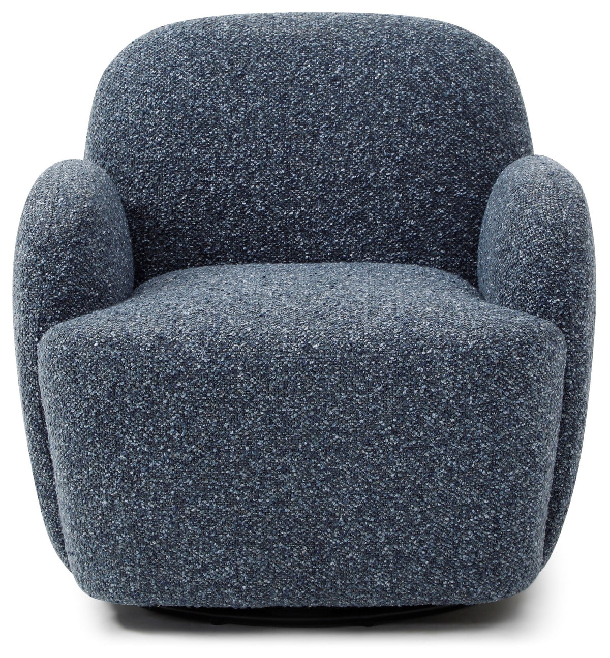 Micky swivel chair in Boucle fabric
