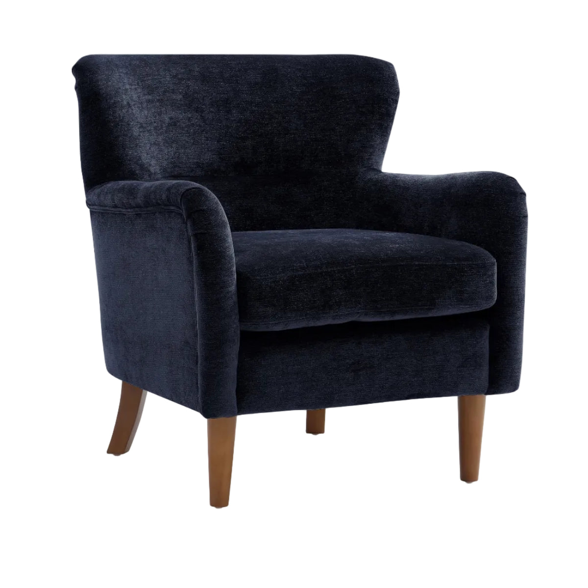 Rosie small wingback inspired chair in Luxe chenille