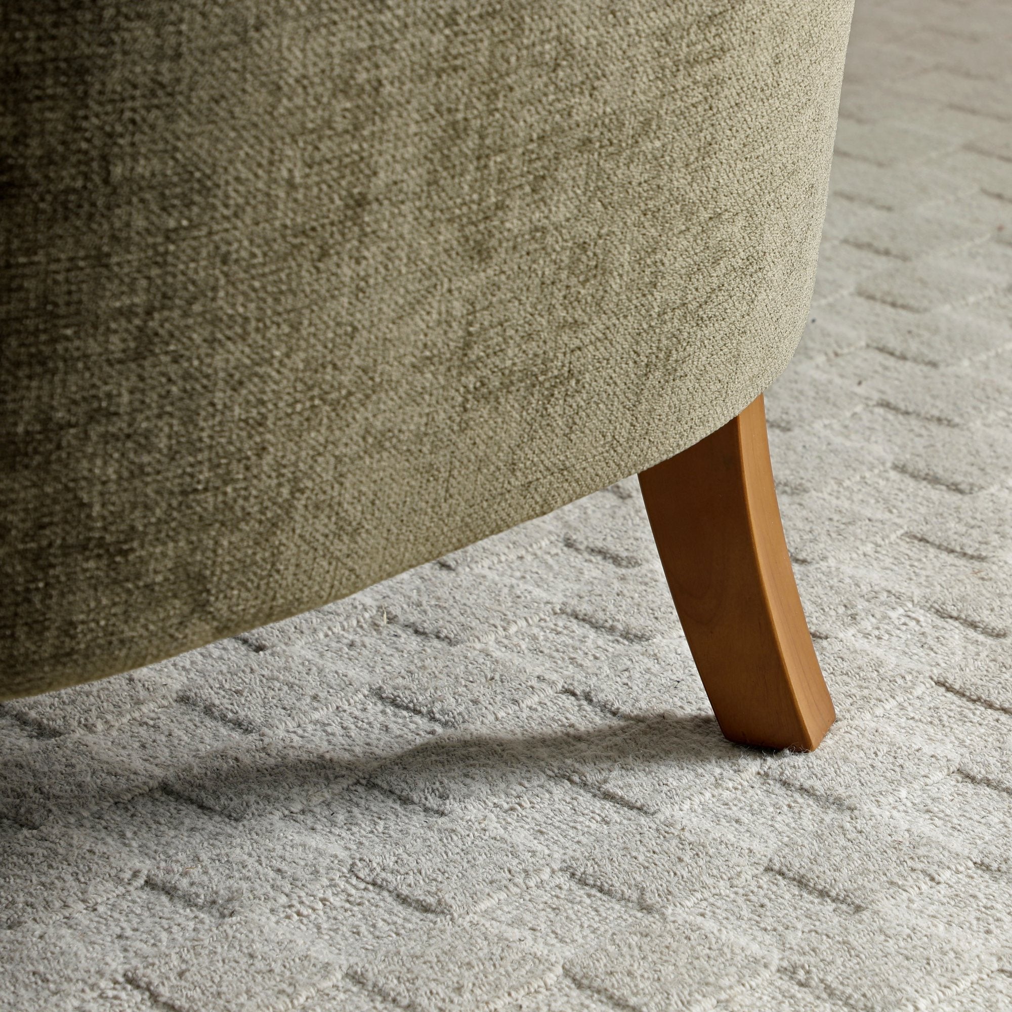 Rosie small wingback inspired chair in Luxe chenille