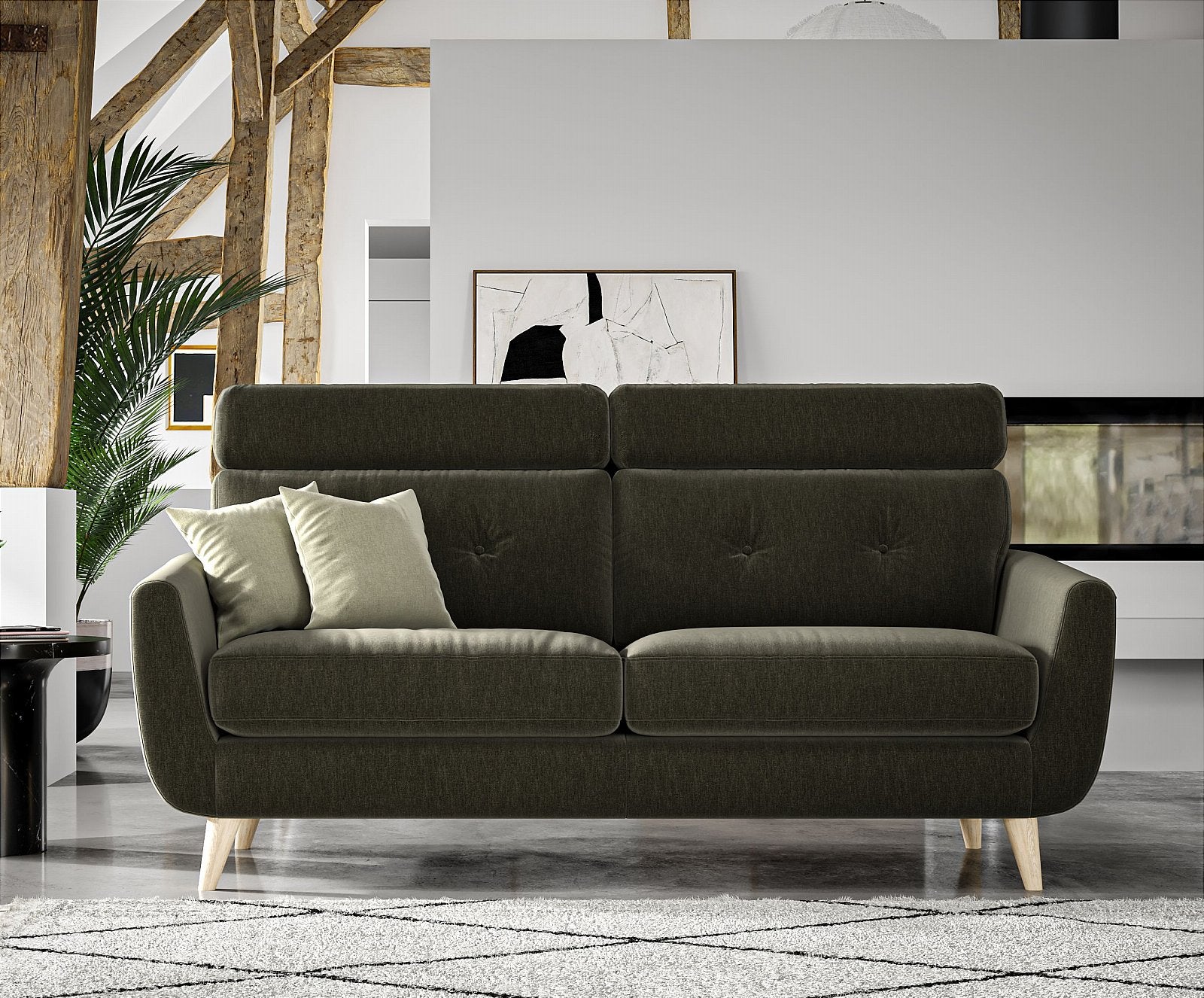Sala high back small sofa