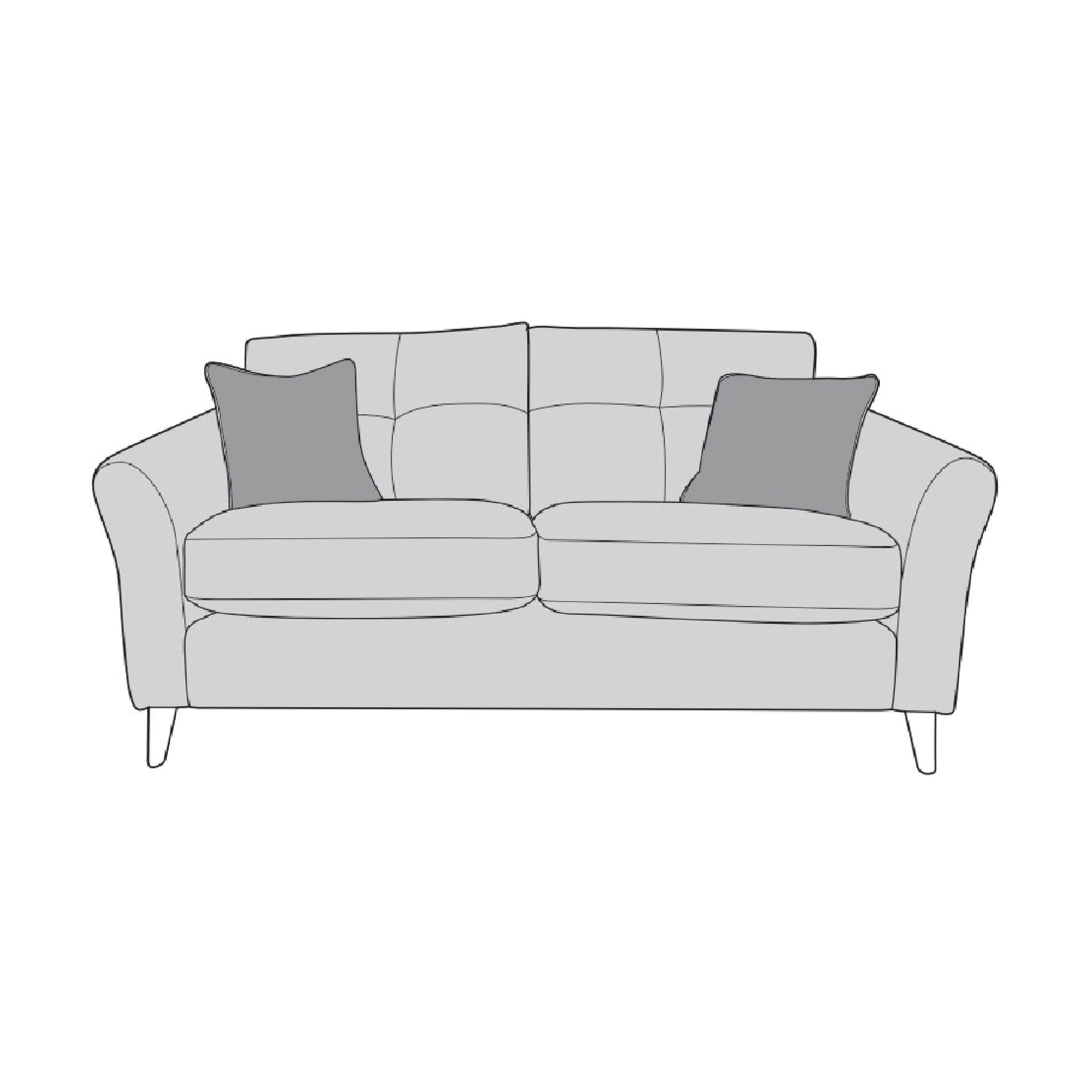 Molly 3 seater sofa - Standard Back