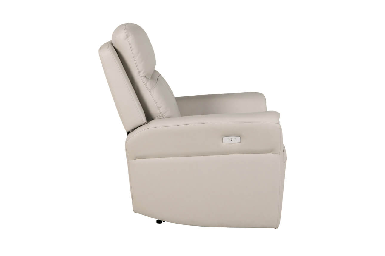 Rennie electric reclining Armchair in full leather