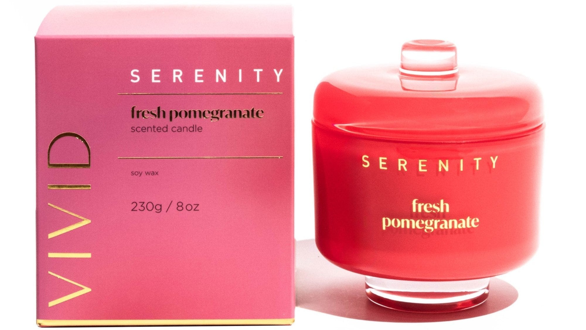 Vivid Fresh Pomegranate 230g Candle