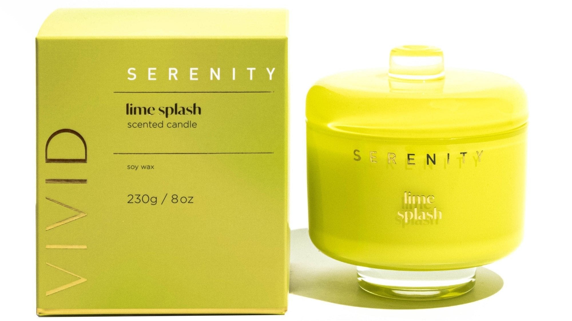 Vivid Lime Splash 230g Candle