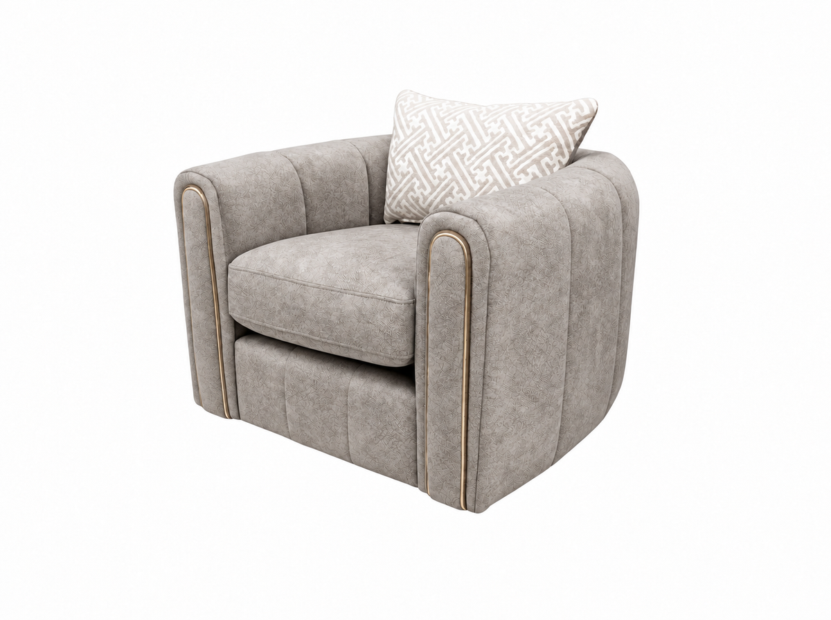 Glamour Swivel Accent Chair