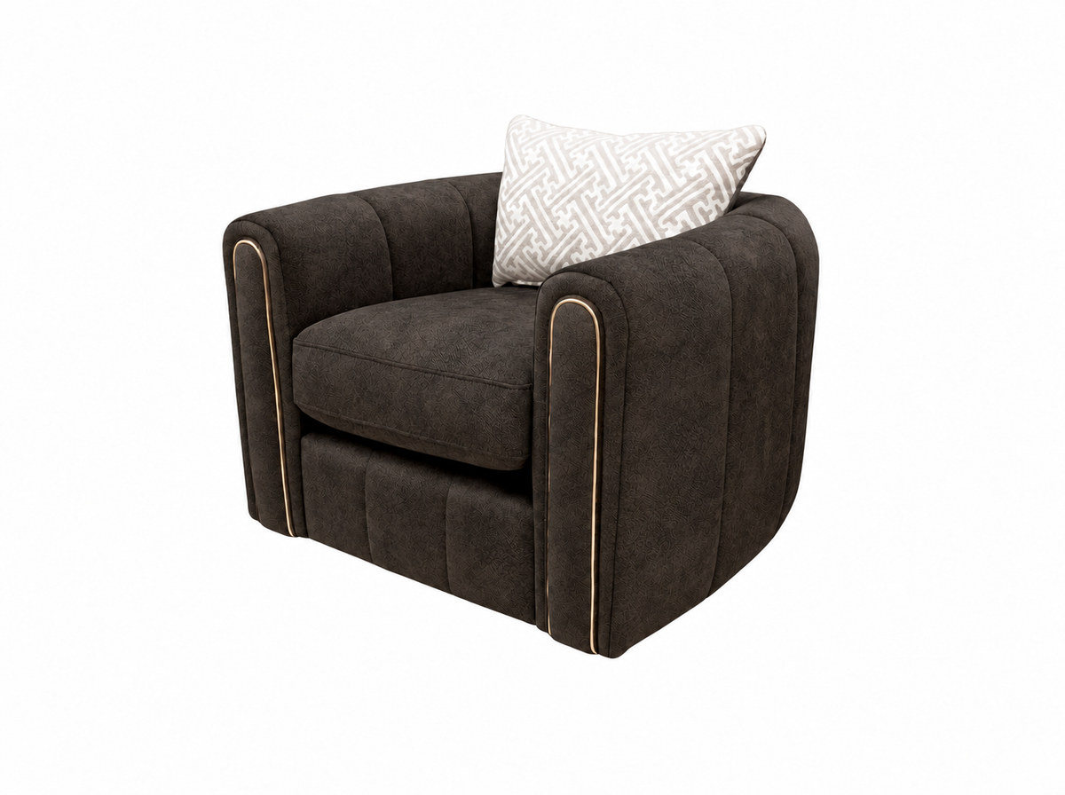 Glamour Swivel Accent Chair